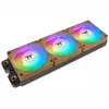 Thermaltake CT140 EX Reverse ARGB 140mm Case Fans 3-Pack Gravel Sand