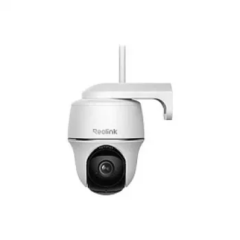 IP security dome camera Reolink B430 + solar, 5 MP, wireless, battery & solar power, wall mount, indoor/outdoor, white