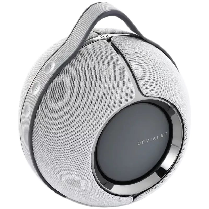 Devialet Mania Light Grey with dock