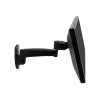Ergotron 200 Series - Mounting Kit (Wall Arm) - for Monitor - 1 Extension - Steel - Black - Screen Size: to 81,3 cm (to 32 inch)