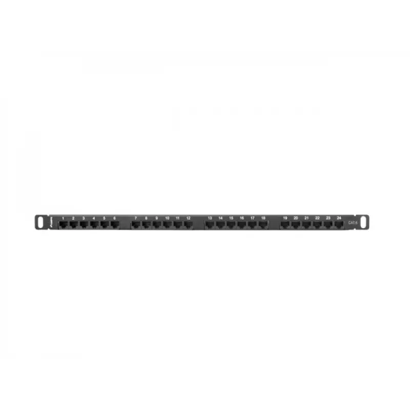 Lanberg PPU6-0024-B patch panel 0.5U