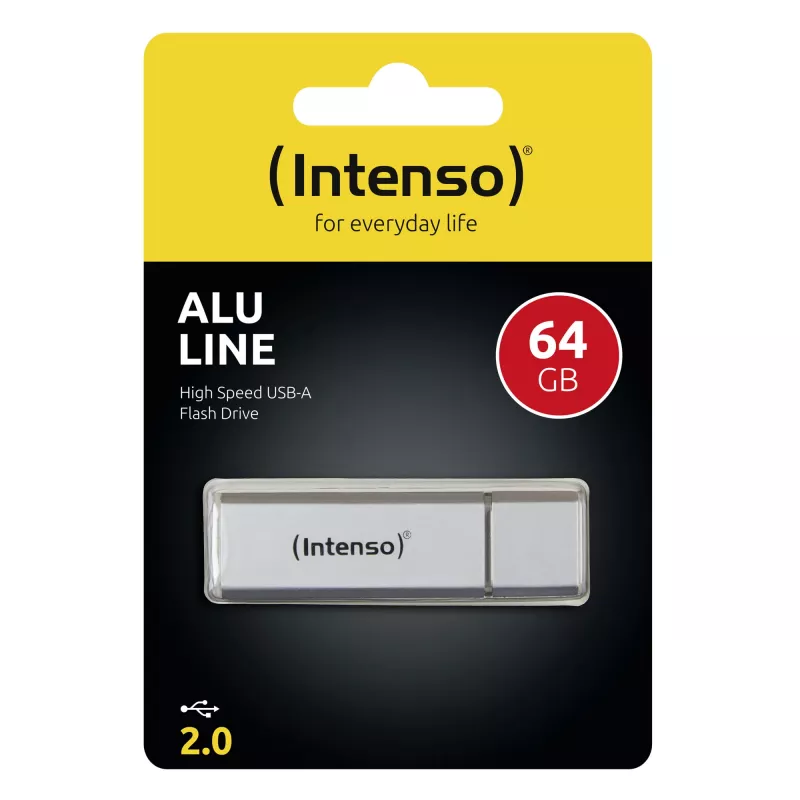 Memory Drive Flash USB2 64GB/SILVER 3521492 Intenso