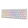 Mechanical Keyboard White Shark Wakizashi-2 US Red Switch, Tenkeyless/US layout, White