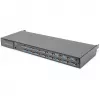 KVM Console Digitus 19 inch HD LCD 16-port VGA German Keyboard