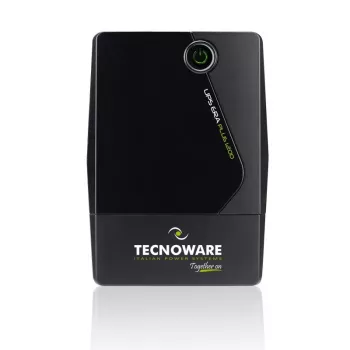 Uninterruptible Power Supply TECNOWARE FGCERAPL1202SCH, 1.2 kVA / 840 W, 2 AC outlets, Micro‑USB, sealed lead‑acid, 4.5 kg