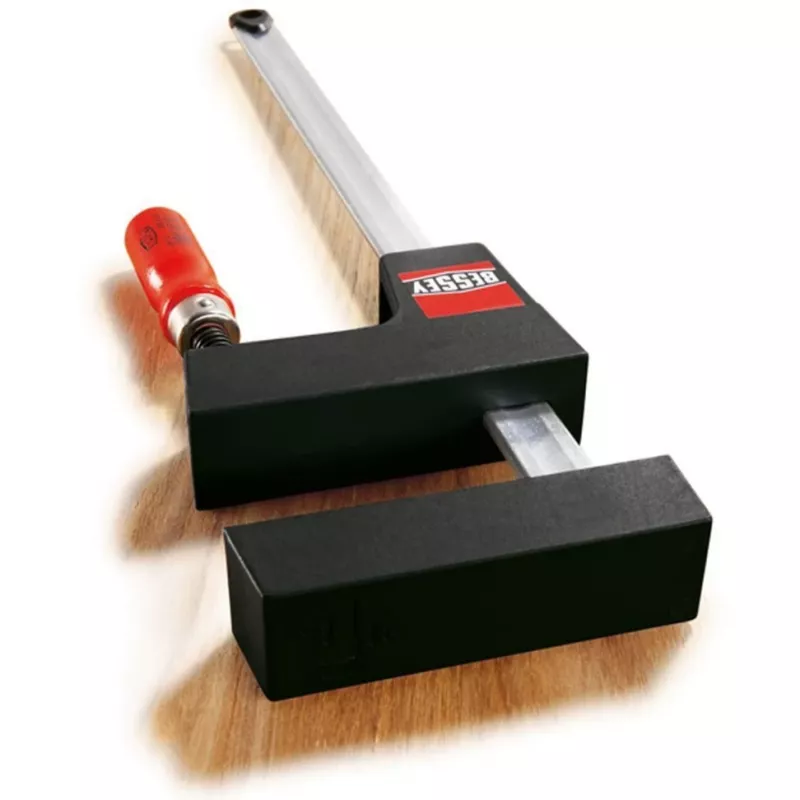 Bar clamp Bessey UniKlamp UK100, 1000 mm length, 80 mm throat depth, black/red