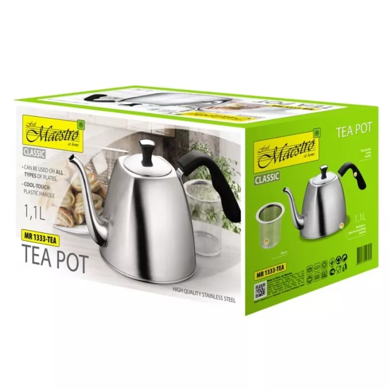 Maestro MR-1333-tea 1.1 L Stainless steel