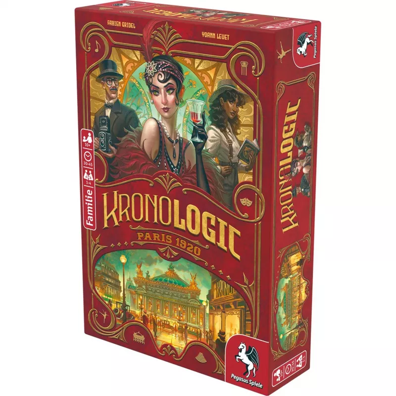 Kronologic - Paris 1920, Board Game