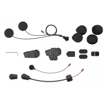Installation kit for Sena Spider‑ST1 intercom — microphone and speaker set