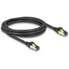 Network Cable DeLOCK RJ45 Cat.6A male to male S/FTP 2m Black