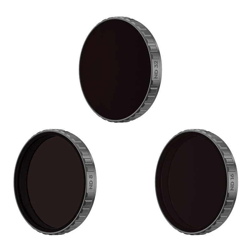 Camera filter DJI Osmo Action ND Filter Set Black ND8 ND16 ND32