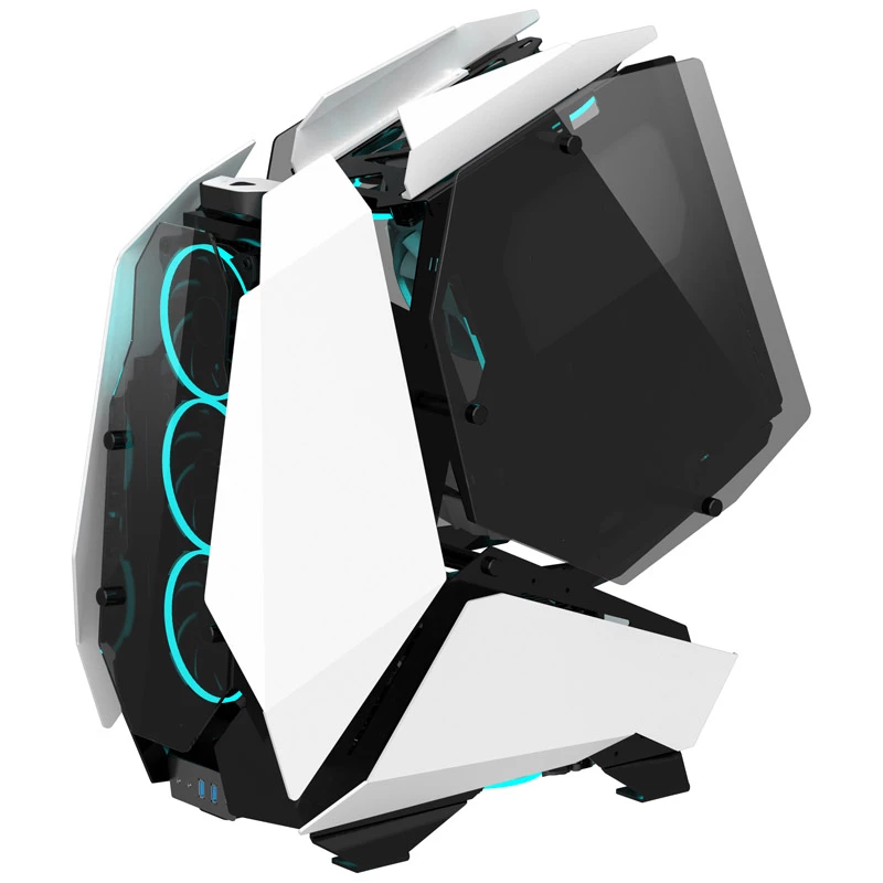 PC Big-Tower Case Jonsbo MOD5 Tempered Glass White
