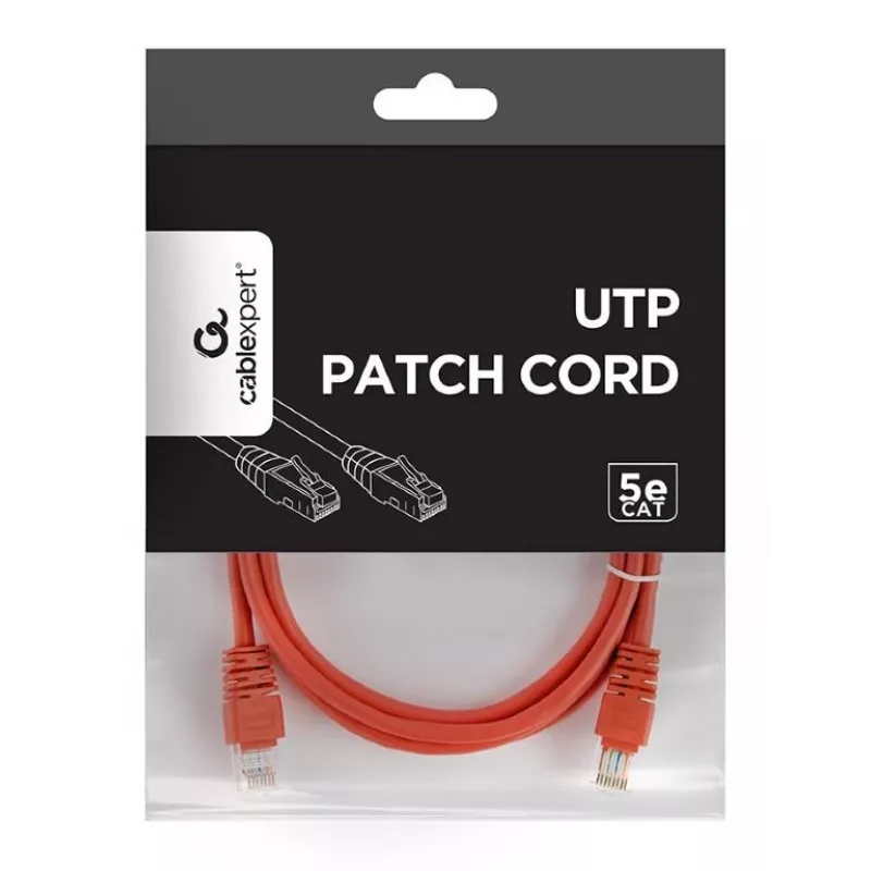 Patch Cable CAT5E Utp 1.5M/RED PP12-1.5M/R Gembird