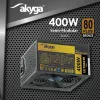 Akyga AK-U4-400 Ultimate 400 W ATX Power Supply, 80 PLUS Bronze, Active PFC, 120 mm Fan