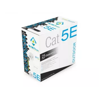 Networking cable A-LAN KIU5OUTZ305 U/UTP Cat5e 305 m Grey