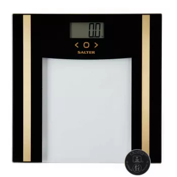 Bathroom Scale Salter SA00550BGCFAS Glass Analyser Black Gold