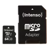 Intenso Performance - Flash Memory Card (microSDXC-an-SD-Adapter inbegriffen) - 64GB - UHS-I U1 / Class10 - microSDXC UHS-I (3424490)
