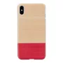 SmartPhone case man and wood for iPhone XS Max — white miss match
