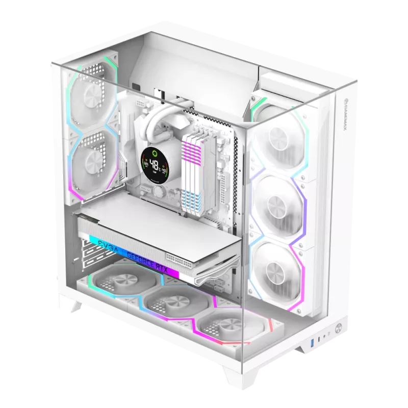 Gamemax | Case | INFINITY PRO WH | ATX