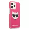 Karl Lagerfeld KLHCP13XTPECPI Iphone 13 Pro Max 6.7 Hardcase Fuchsia/FUSCHIA Choupette Head
