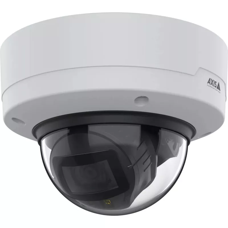 IP security camera Axis P3278-LVE — Dome, 3840×2160, Indoor & outdoor, Ceiling/wall mount, 1/1.8 inch CMOS, 0.03 lx, 103° H