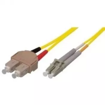 Tecline exertis Connect - Patch-Cable - SC Single-Modus (M) to LC Single-Modus (M) - 2 m - Fibre Optic - 9/125 micrometre - OS2 - Yellow (39989602)
