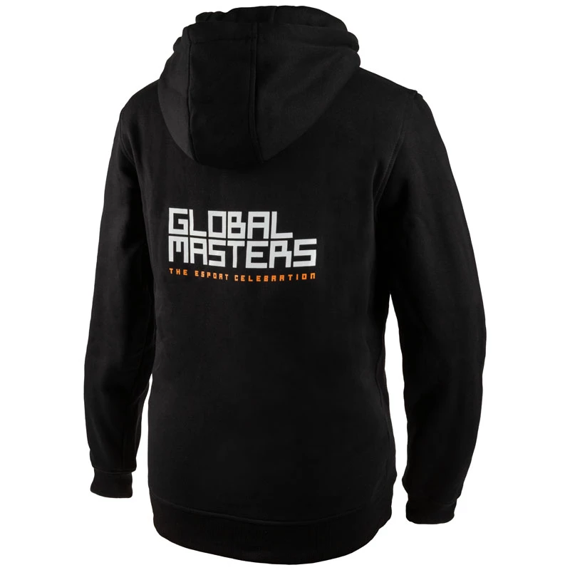 Global Masters Hoodie GM Logo - black (S)