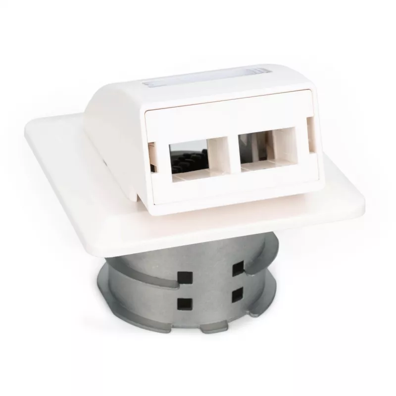 Digitus FTTH fiber optic flush-mounted wall outlet DN-93201 SC/LC adapter 86x30x86mm