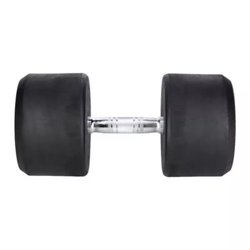 Rubberised dumbbell 45kg HMS HG PRO 45