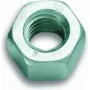 Hexagon nut cimco M4, galvanized steel, metallic finish, 1 pc