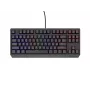 Gaming keyboard Genesis THOR 230 TKL RGB with Outemu Red switches, wired USB, tenkeyless