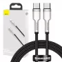USB-C to USB-C cable Baseus CATJK-C01, USB 3.2 Gen 1, 1 m, Black