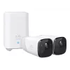 Eufy Security, eufyCam 2 Pro Wireless Home Security Camera System, 365-Day Battery Life, HomeKit Compatibility, 2K Resolution, IP67 Weatherproof, Night Vision, 2-Cam Kit, No Monthl