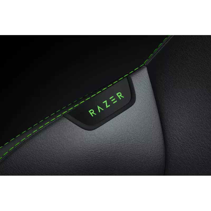 Razer Ergonomic Gaming Chair with Breathable Comfort | Iskur V2 NewGen | Black/Green