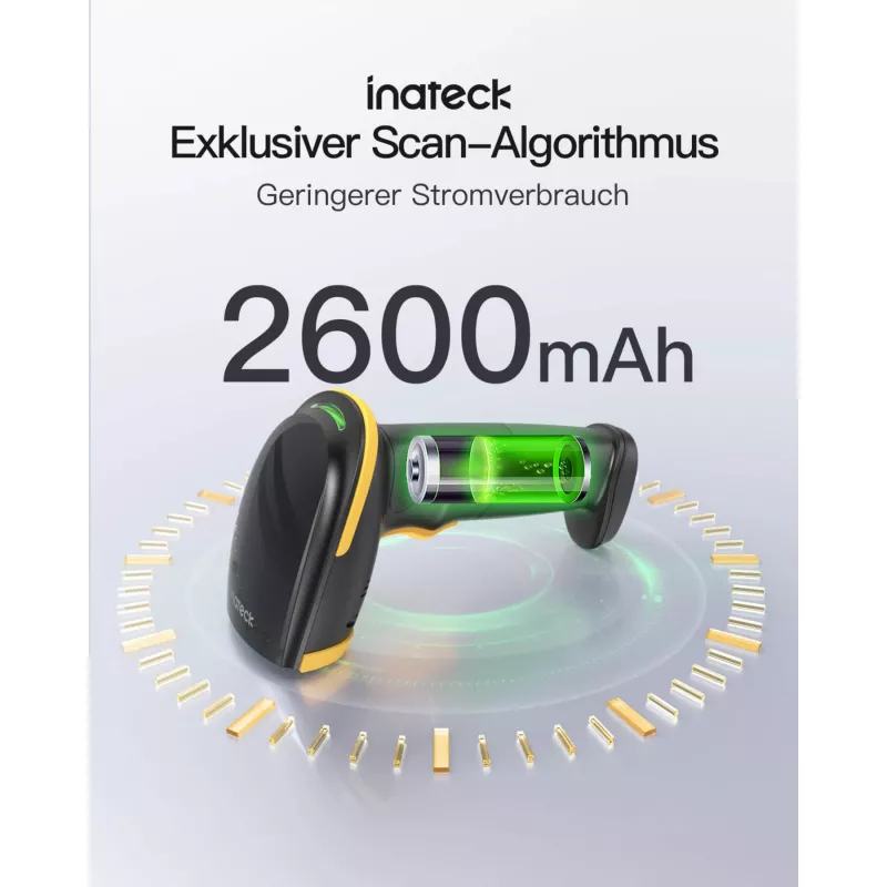 inateck Barcodescanner 35 black [BCST-35_black]