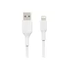 Belkin PVC USB-A to Ligh tning 2m White