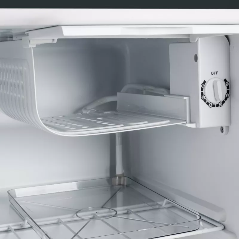 Adler Refrigerator | AD 8096 | Energy efficiency class E | Free standing | Larder | Height 49.5 cm | Fridge net capacity 45 L | 39 dB | Black