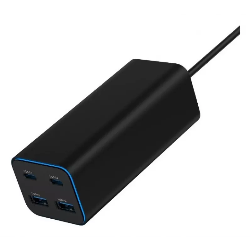 Gembird TA-UC-2A2C-PD100-01-BK mobile device charger Laptop, Smartphone Black AC Fast charging Indoor