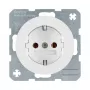 Socket outlet Type F berker 47432089, 16 A, 250 V, white, thermoplastic