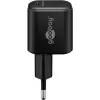 USB-C charging set GOOBAY 74774 — 65 W charger with 1 m textile USB-C cable