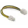 Power cable P4 male/female DeLOCK 82428 0.15 m