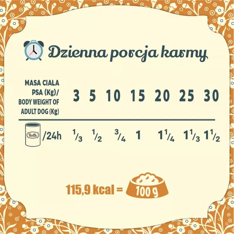 FOLK Traditional polish rabbit feast - wet dog food - 800g