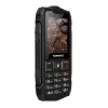 Hammer ROCK LTE | Black | 2.4 inch | IPS | 48 MB | 128 MB | Dual SIM | 3G | Main camera resolution 2 MP | 3000 mAh