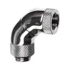 Fitting for liquid cooling BitsPower BP-90R3D brass silver – computer cooling system accessory