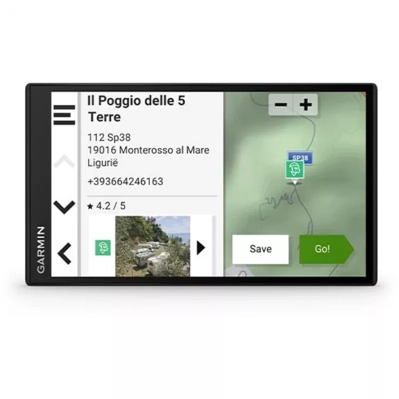 Garmin Camper 795 Navigationssystem Portable / Fixiert 17,6 cm (6.95 ) TFT Touchscreen 239,6 g Black (010-02747-10)