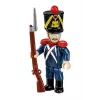 French Artilleryman with Cannon Building Blocks Set, 97 Pieces