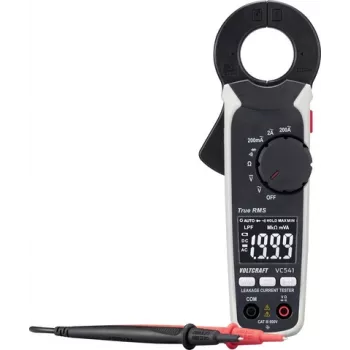 Voltcraft VC541 leakage current clamp meter 100µA digital CAT III 600 V display counts 2000 Ableitstrom (VC-16044230)
