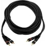 Audio cinch cable Omnitronic 2x2 RCA to RCA, 3 m, model 30209370