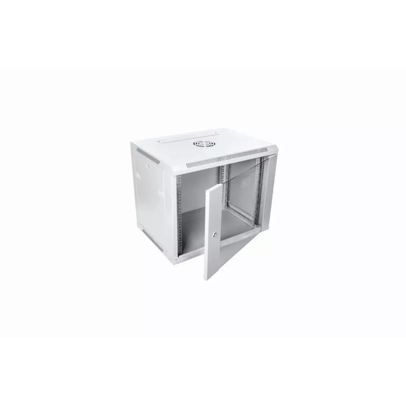 Digitus DN-W19 09U/450 rack cabinet 9U Wall mounted rack Light grey