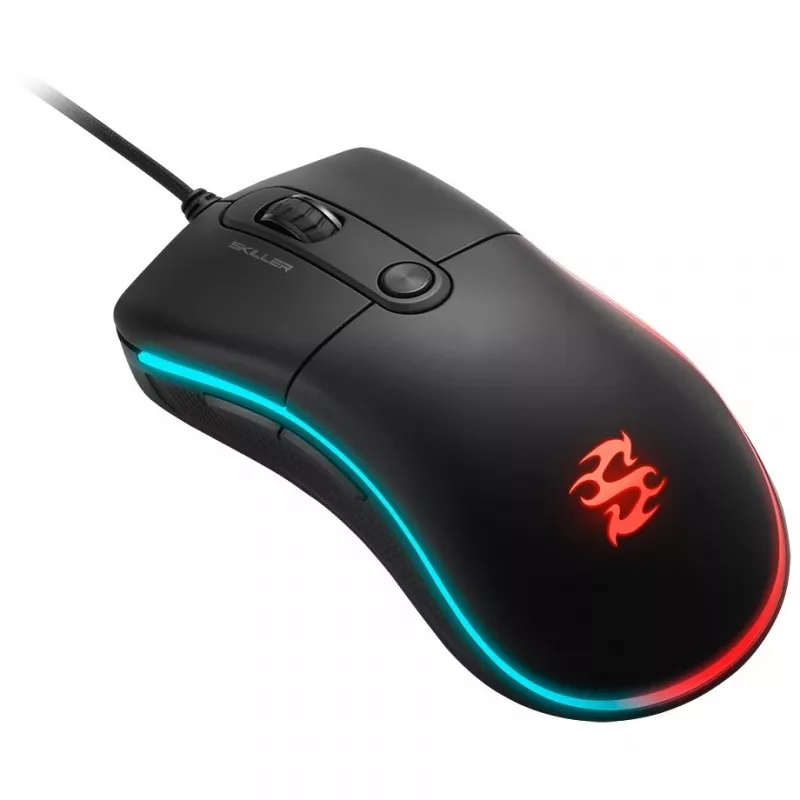 Sharkoon Skiller SGM2 Gaming Mouse Wired Ergonomic optisch 6 Buttons Black